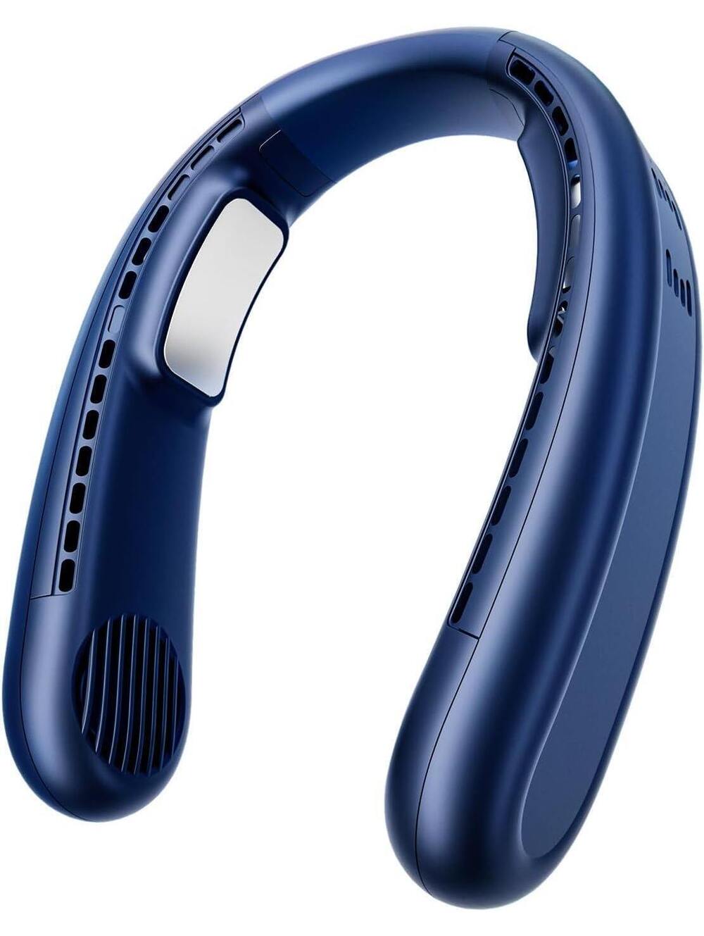 Neck Fan with Dual Ceramic Plates - 1s Fast Cooling, 8H Runtime, Bladeless